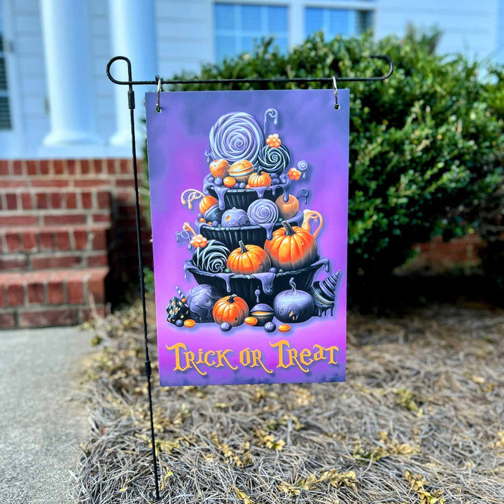 Garden Flag - Halloween 3D Colorful Candy